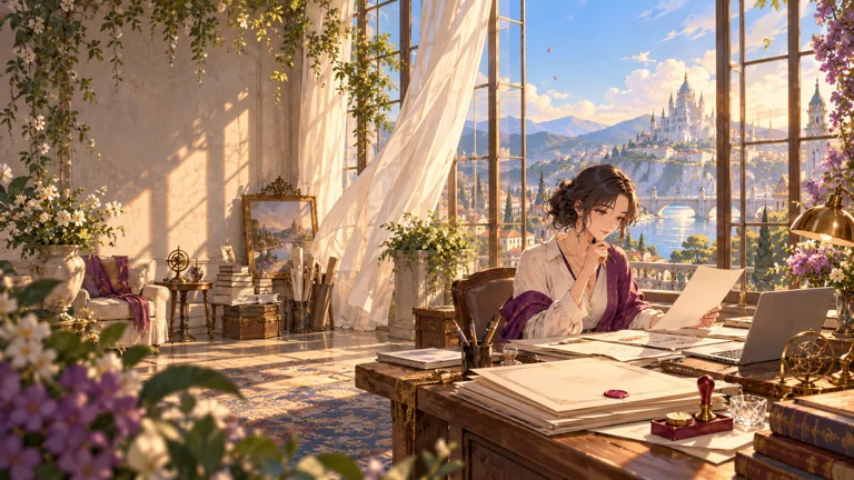 Adegan anime untuk fitur Tumbas.in