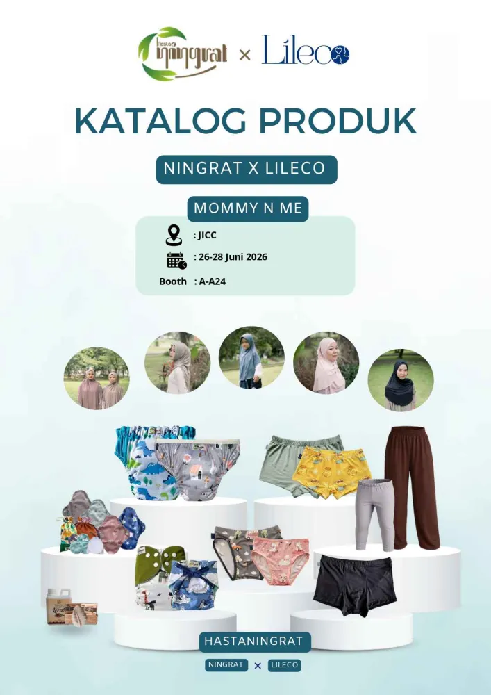 KATALOG NINGRAT X LILECO (Clodi, Kerudung, dll)