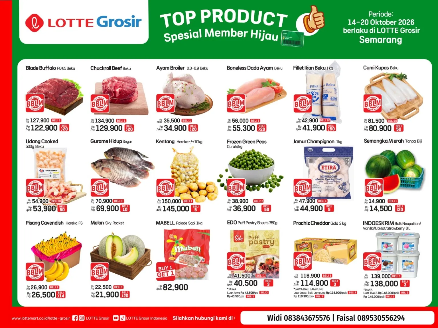 Katalog Top Product Spesial Member Hijau Semarang 14&ndash;20 Oktober 2026