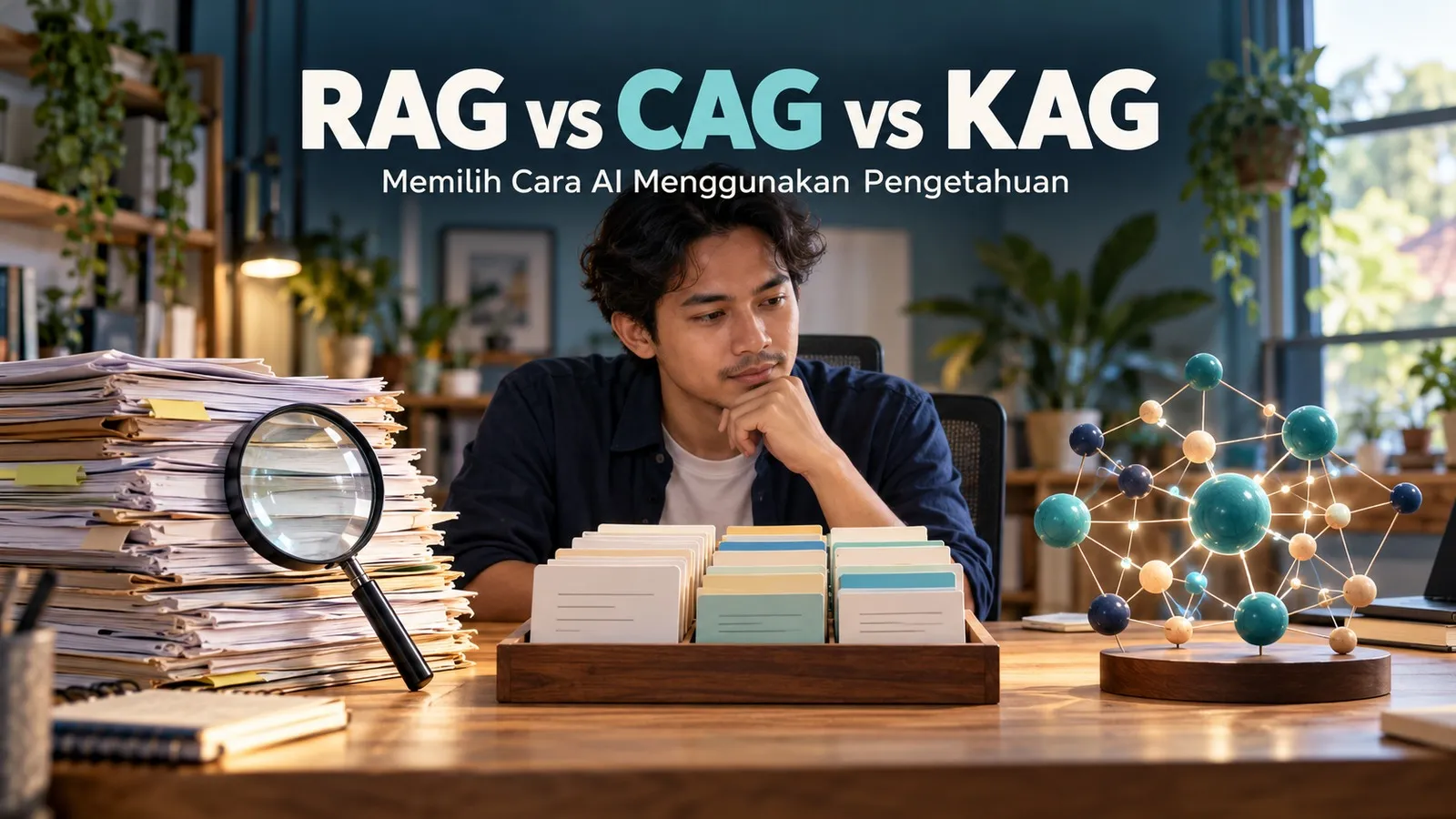RAG vs CAG vs KAG: Perbedaan, Cara Kerja, dan Contoh