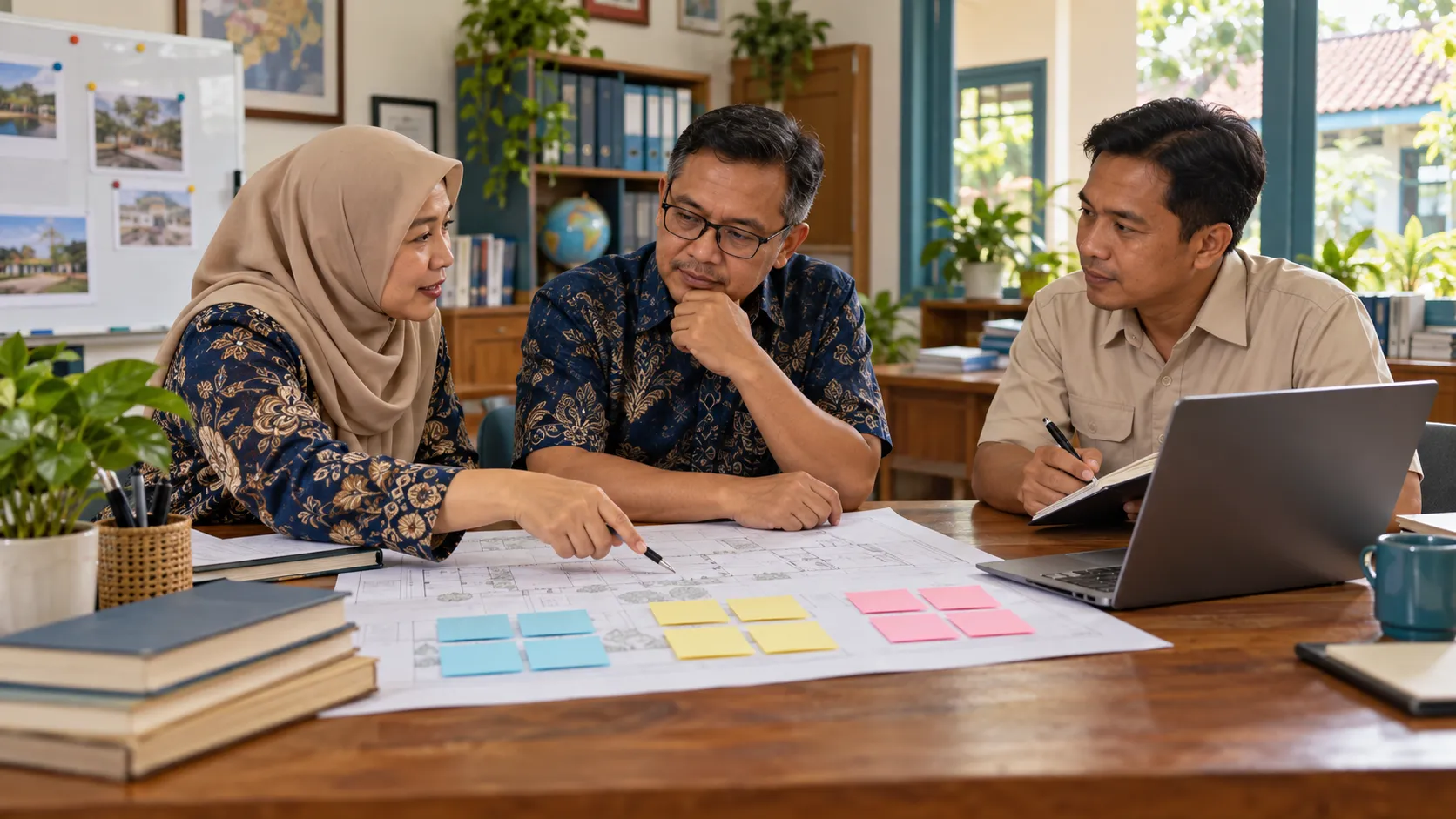 Tim sekolah memetakan prioritas pengembangan