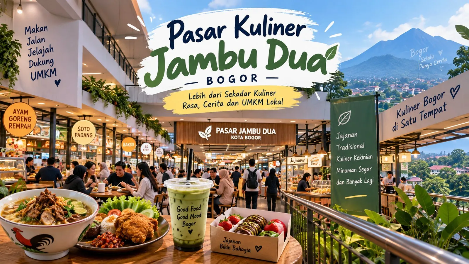 Pasar Kuliner Jambu Dua Bogor 2026: Lokasi, Tenant, Menu & Panduan