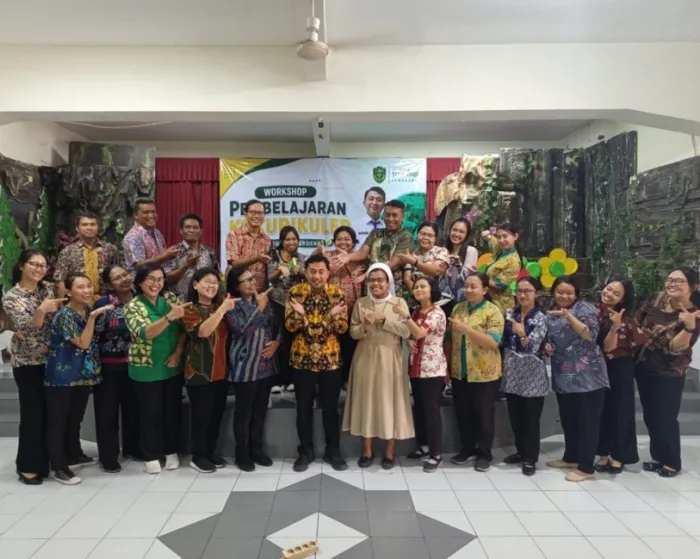 Workshop pembelajaran kokurikuler di SD Katolik Sang Timur Semarang