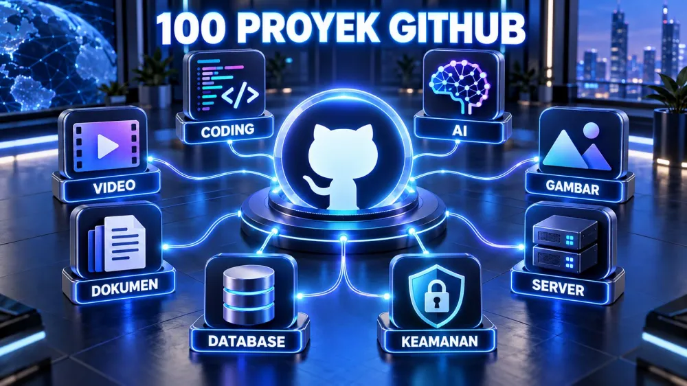 Seratus proyek GitHub bernilai tinggi untuk menggantikan software berbayar