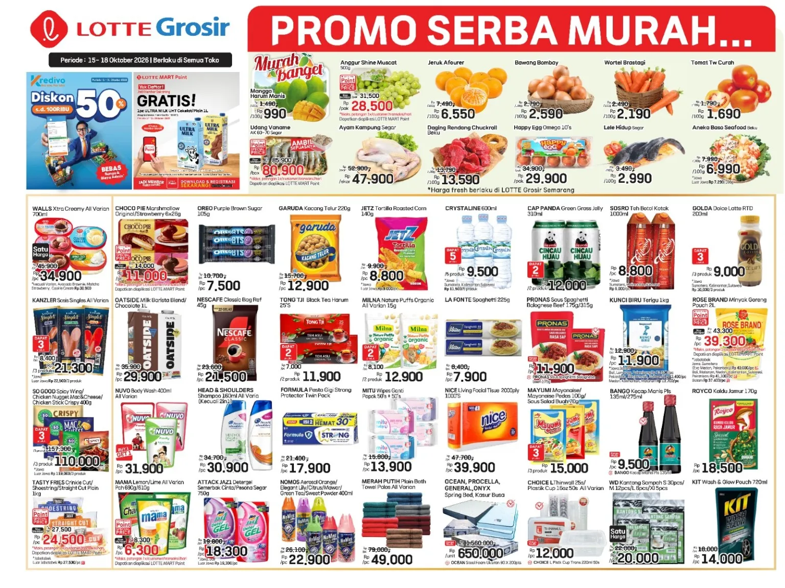 Katalog Promo Serba Murah 15&ndash;18 Oktober 2026