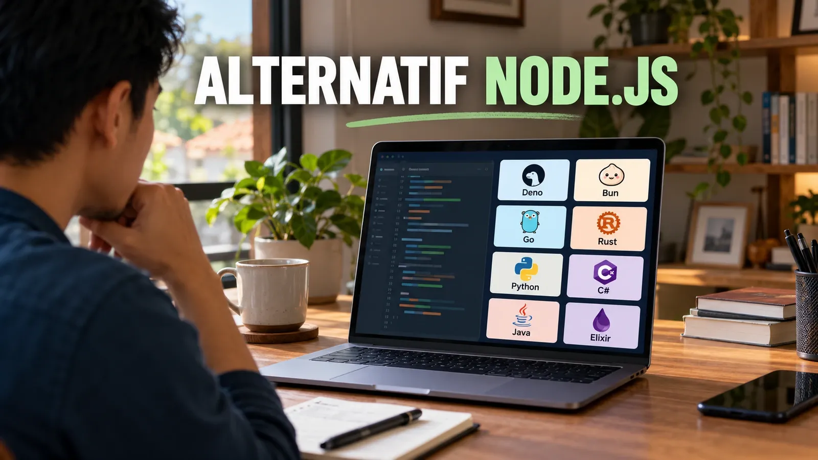8 Alternatif Node.js: Deno, Bun, Go, Rust, dan Lainnya