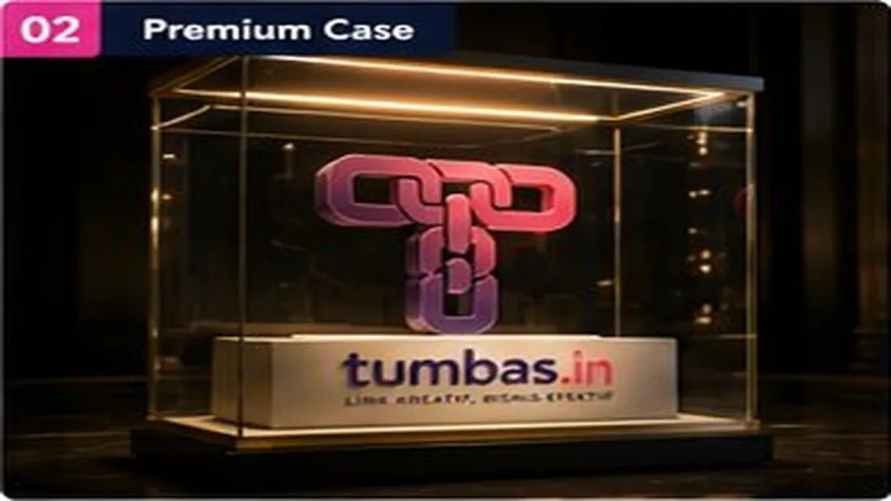 Premium Case — contoh visual prompt AI dengan logo Tumbas.in Premium Case — contoh visual prompt AI dengan logo Tumbas.in