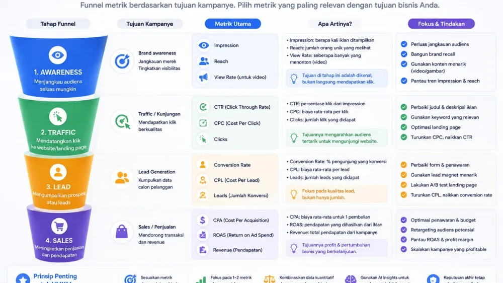 Peta metrik Google Ads yang perlu dipahami UMKM