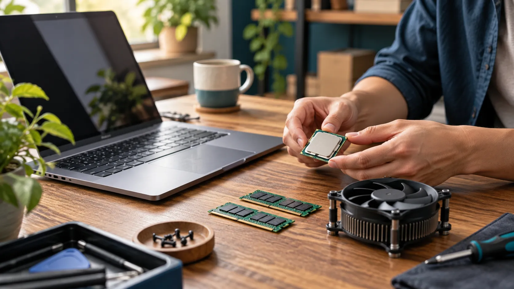 Ilustrasi spesifikasi laptop contoh dan model yang akan diuji