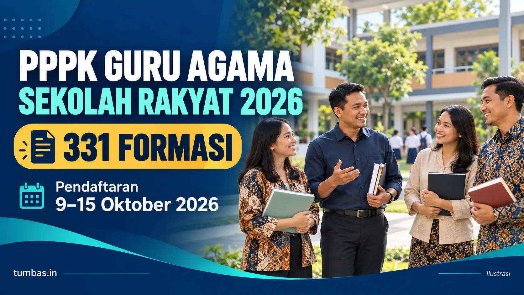 Ilustrasi seleksi PPPK Guru Agama Sekolah Rakyat 2026 dengan 331 formasi Ilustrasi seleksi PPPK Guru Agama Sekolah Rakyat 2026 dengan 331 formasi