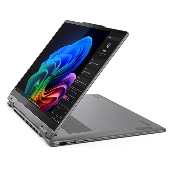 Yoga 7i 2-in-1 Gen 10 14 inci dalam mode tent. Sumber: Lenovo.
