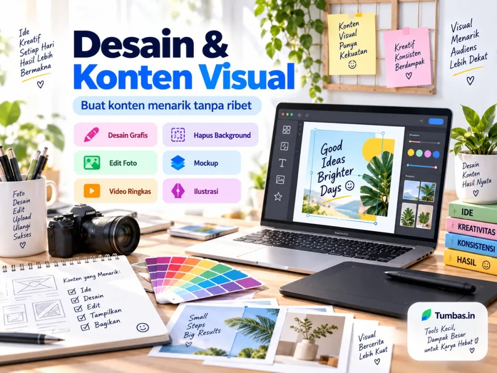 Website desain dan media gratis untuk UMKM