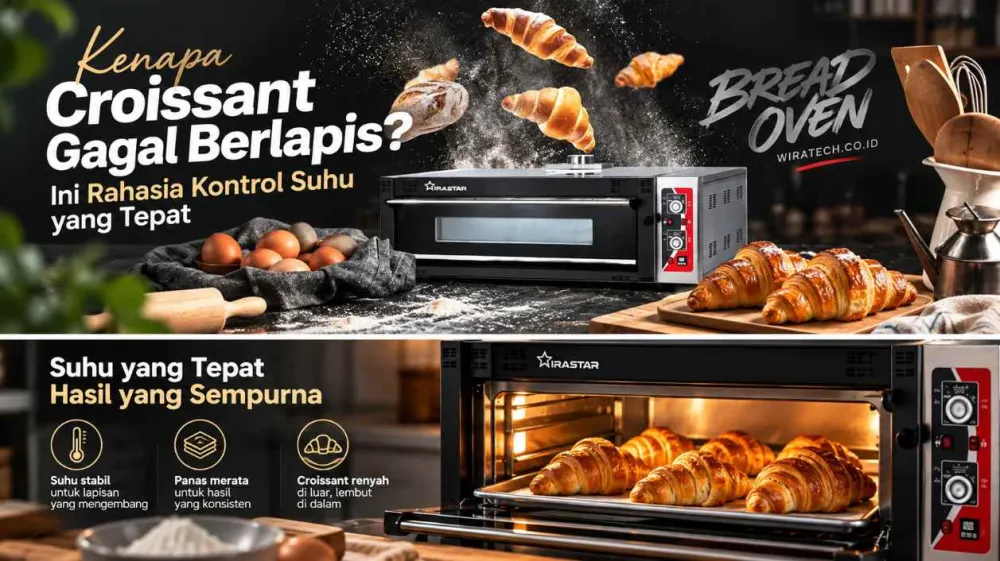 Kenapa Croissant Gagal Berlapis? Ini Rahasia Kontrol Suhu yang Tepat