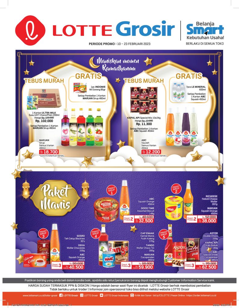 Belanja Lebih Mudah dan Hemat di Lotte Grosir Indonesia: Cek Katalog Promo Bulan Ini!