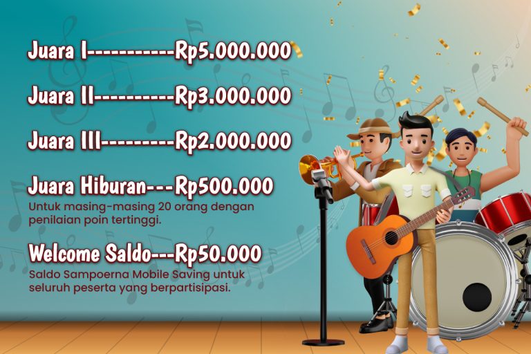 Sampoerna Mobile Banking Jingle Cover Competition: Kreasikan Musikmu dan Menangkan Hadiah Seru!